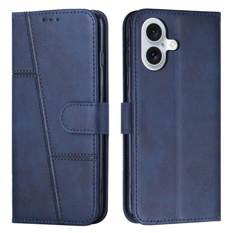 Stitching Calf Texture Buckle Leather Phone Case, For iPhone 18 Pro / 17 Pro, For iPhone 18 Pro Max / 17 Pro Max, For iPhone 17, For iPhone 17 Air