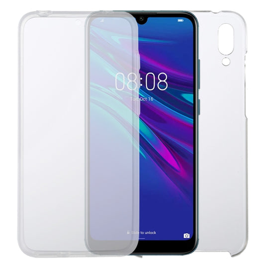 Clear protective cover for Galaxy A30 revealing phone design while maintaining maximum durability