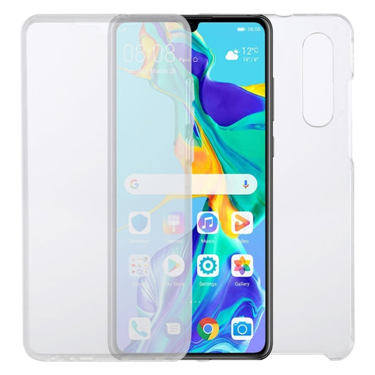 Crystal clear PC+TPU dual-layer protective case for Huawei P30 P40 series smartphones