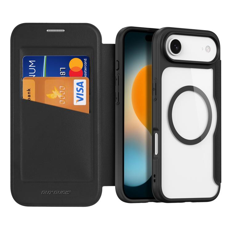 DUX DUCIS Skin X Pro Series Magsafe PC + TPU Phone Leather Case, For iPhone 17, For iPhone Air