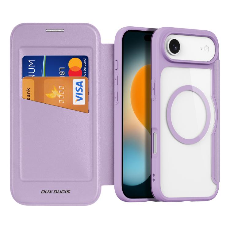 DUX DUCIS Skin X Pro Series Magsafe PC + TPU Phone Leather Case, For iPhone 17, For iPhone Air
