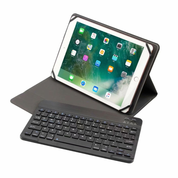 Étui de protection universel avec clavier Bluetooth détachable TH10-C pour Android, Apple et Windows 9,7 à 10 pouces, avec support, sans contact