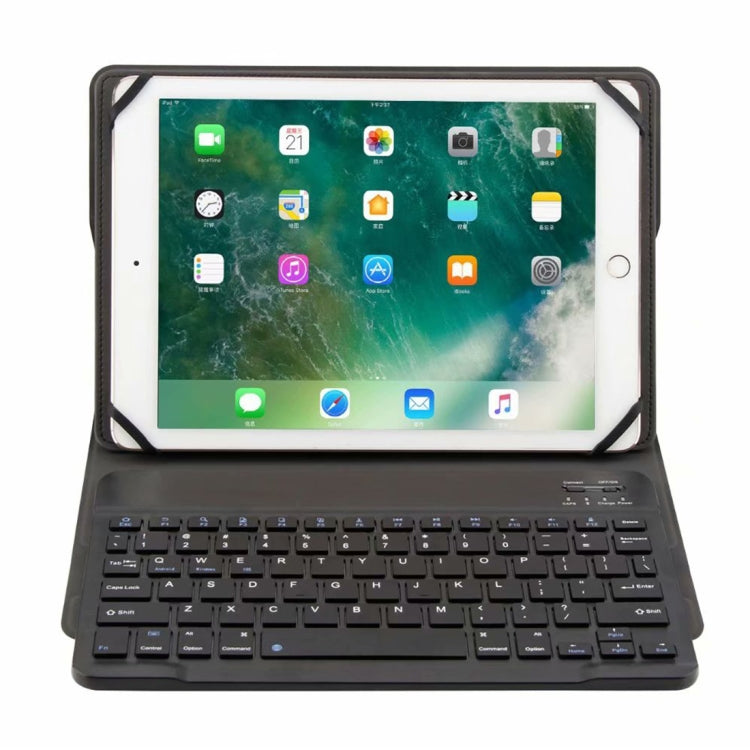 Étui de protection universel avec clavier Bluetooth détachable TH10-C pour Android, Apple et Windows 9,7 à 10 pouces, avec support, sans contact