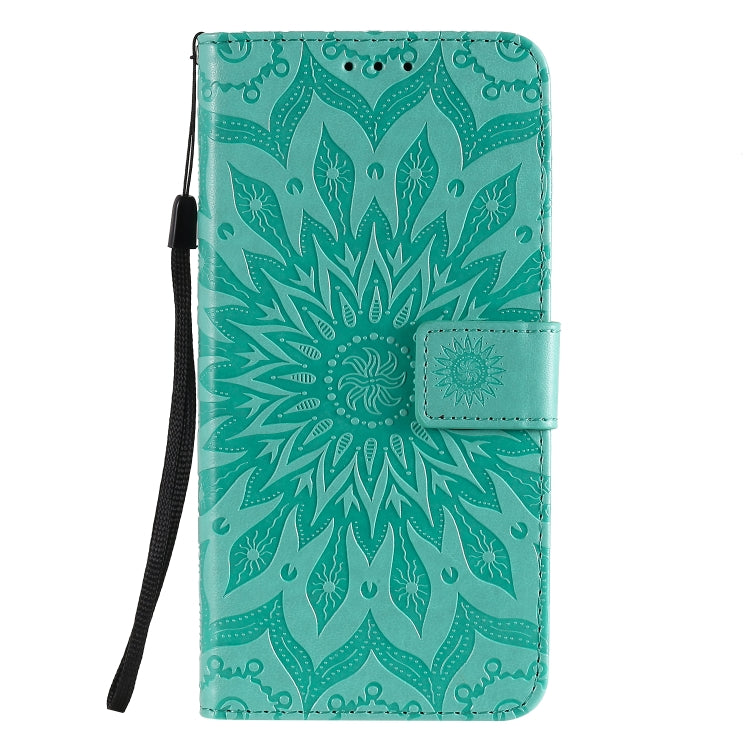 Embossed Sunflower Pattern Horizontal Flip PU Leather Case with Holder & Card Slots & Wallet & Lanyard, For Huawei Nova 7 Pro 5G, For Huawei Nova 7 SE/P40 Lite 5G, For Huawei Nova 7 5G