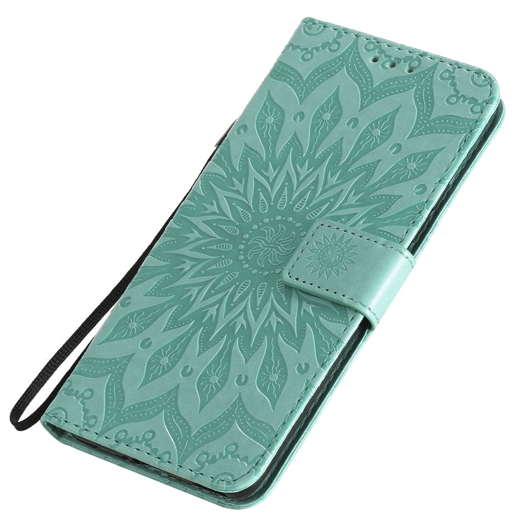 Embossed Sunflower Pattern Horizontal Flip PU Leather Case with Holder & Card Slots & Wallet & Lanyard, For Huawei Nova 7 Pro 5G, For Huawei Nova 7 SE/P40 Lite 5G, For Huawei Nova 7 5G