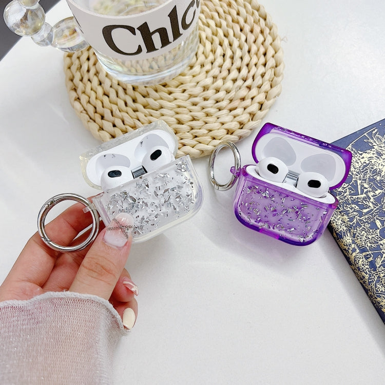 Étui de protection en époxy argenté pour écouteurs Bluetooth, pour AirPods Pro 2, AirPods 3 et AirPods Pro