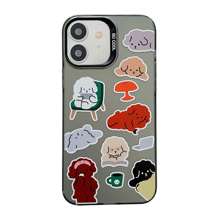 Cute Animal Pattern Series PC + TPU Phone Case, For iPhone 12, For iPhone 12 Pro Max