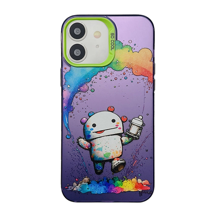 Cute Animal Pattern Series PC + TPU Phone Case, For iPhone 12, For iPhone 12 Pro Max