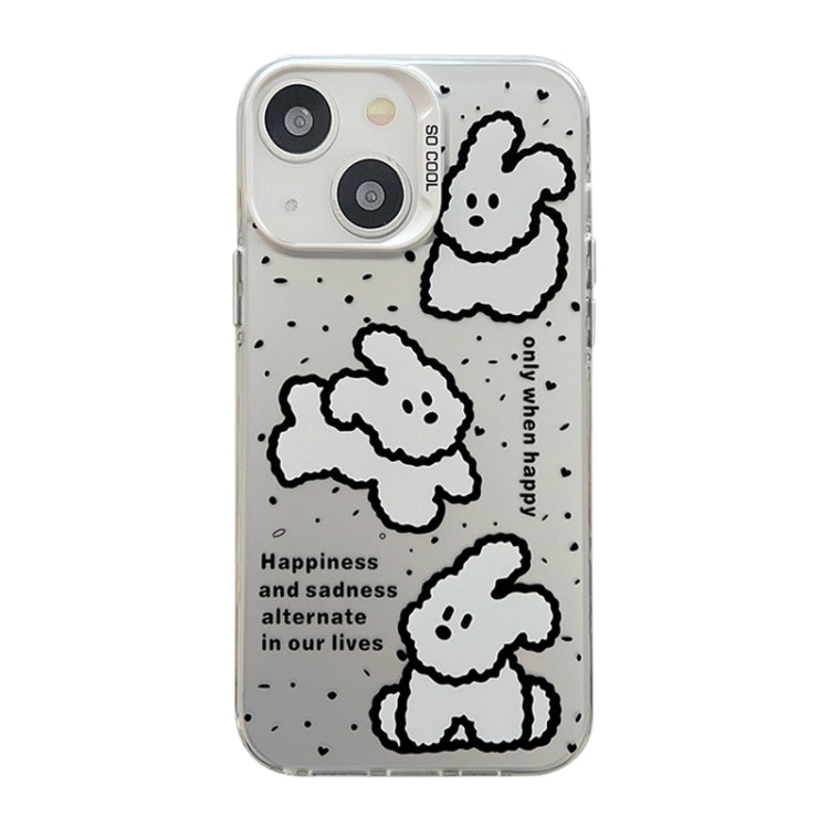 Cute Animal Pattern Series PC + TPU Phone Case, For iPhone 14, For iPhone 15 Pro Max