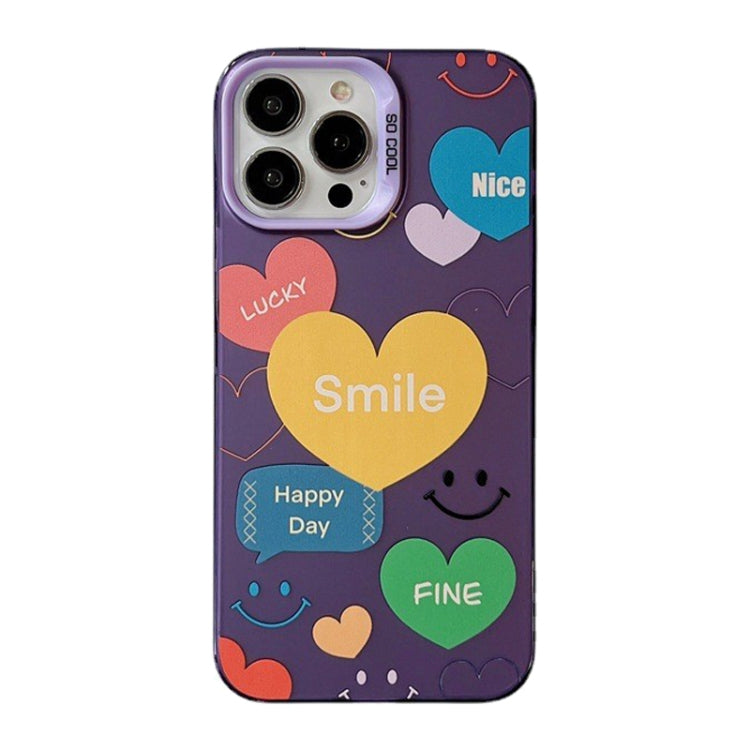 Cute Animal Pattern Series PC + TPU Phone Case, For iPhone 15 Pro, For iPhone 14 Pro