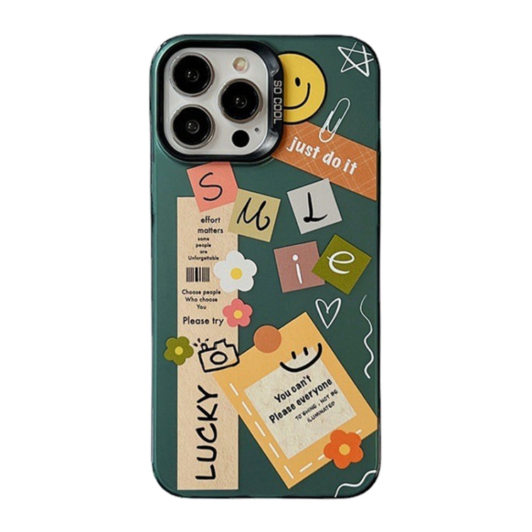 Cute Animal Pattern Series PC + TPU Phone Case, For iPhone 15 Pro, For iPhone 14 Pro