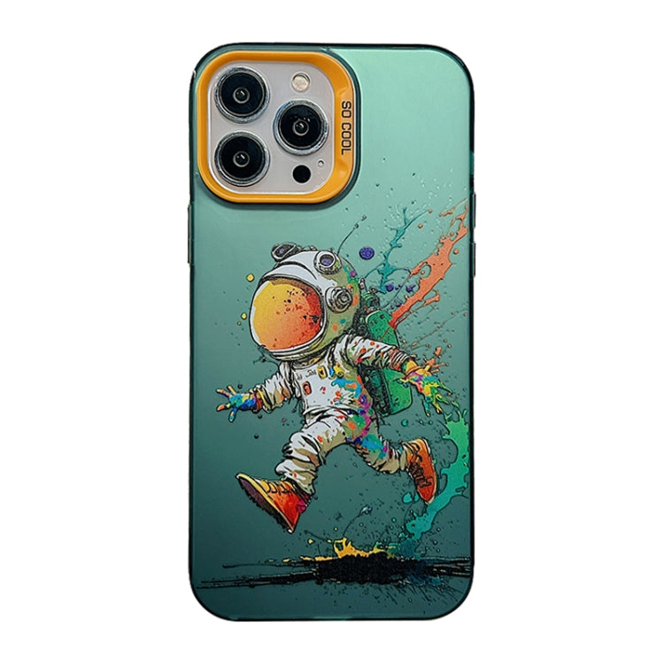 Cute Animal Pattern Series PC + TPU Phone Case, For iPhone 15 Pro, For iPhone 14 Pro