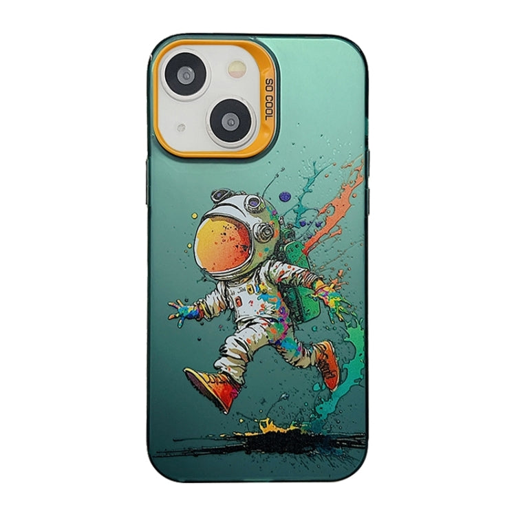 Cute Animal Pattern Series PC + TPU Phone Case, For iPhone 14 Pro Max, For iPhone 15 Plus