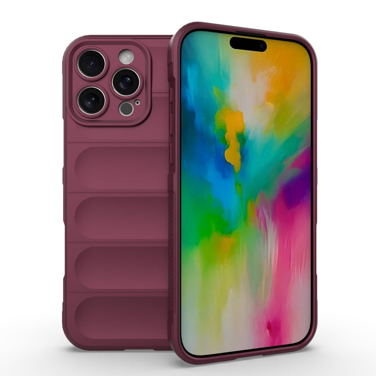 Magic Shield TPU + Flannel Phone Case, For iPhone 16e, For iPhone 16 Pro Max