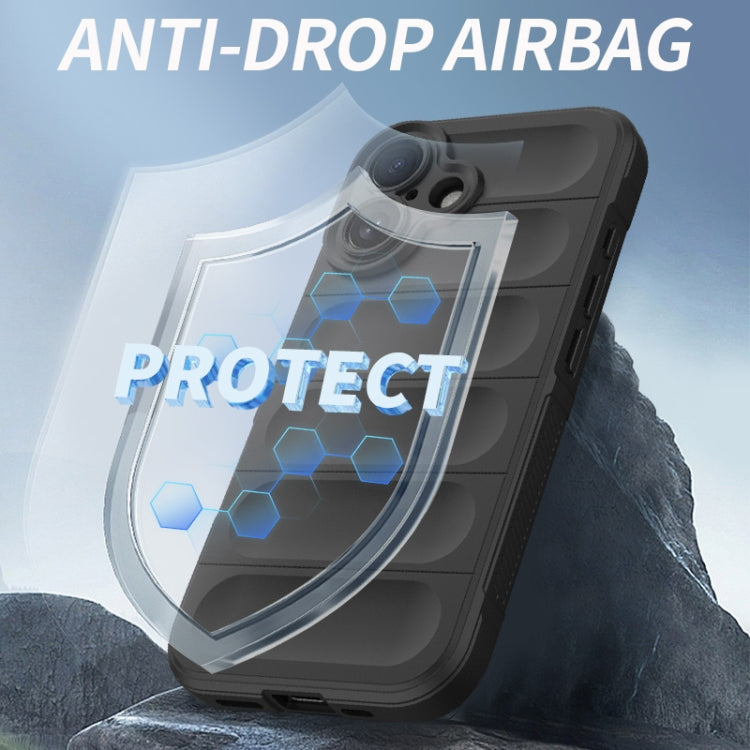 Magic Shield TPU + Flannel Phone Case, For iPhone 16, For iPhone 15 Pro Max