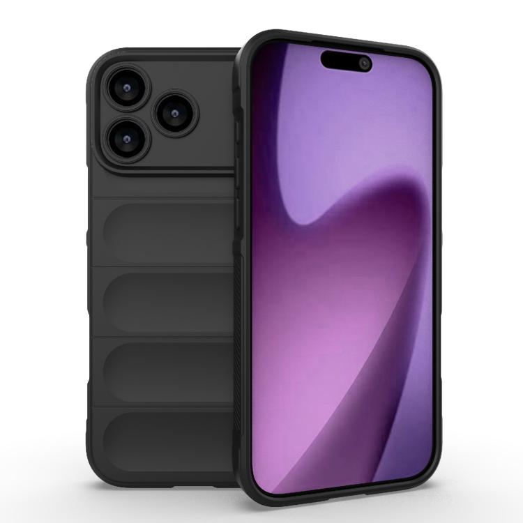 Magic Shield TPU + Flannel Phone Case, For iPhone 17 Pro Max, For iPhone 17 Pro
