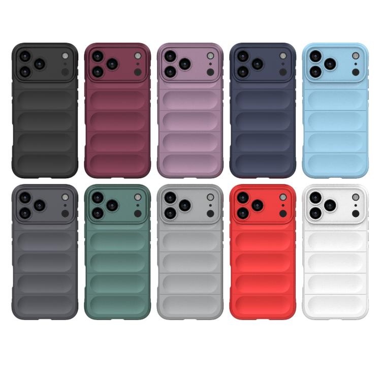 Magic Shield TPU + Flannel Phone Case, For iPhone 17 Pro Max, For iPhone 17 Pro