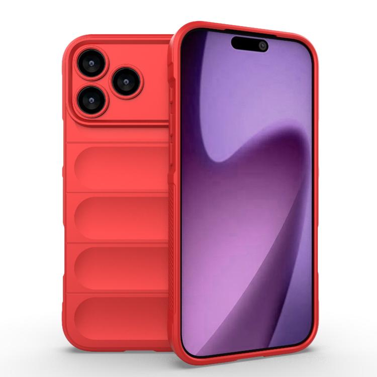 Magic Shield TPU + Flannel Phone Case, For iPhone 17 Pro Max, For iPhone 17 Pro