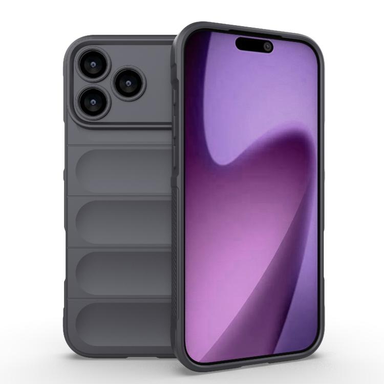 Magic Shield TPU + Flannel Phone Case, For iPhone 17 Pro Max, For iPhone 17 Pro