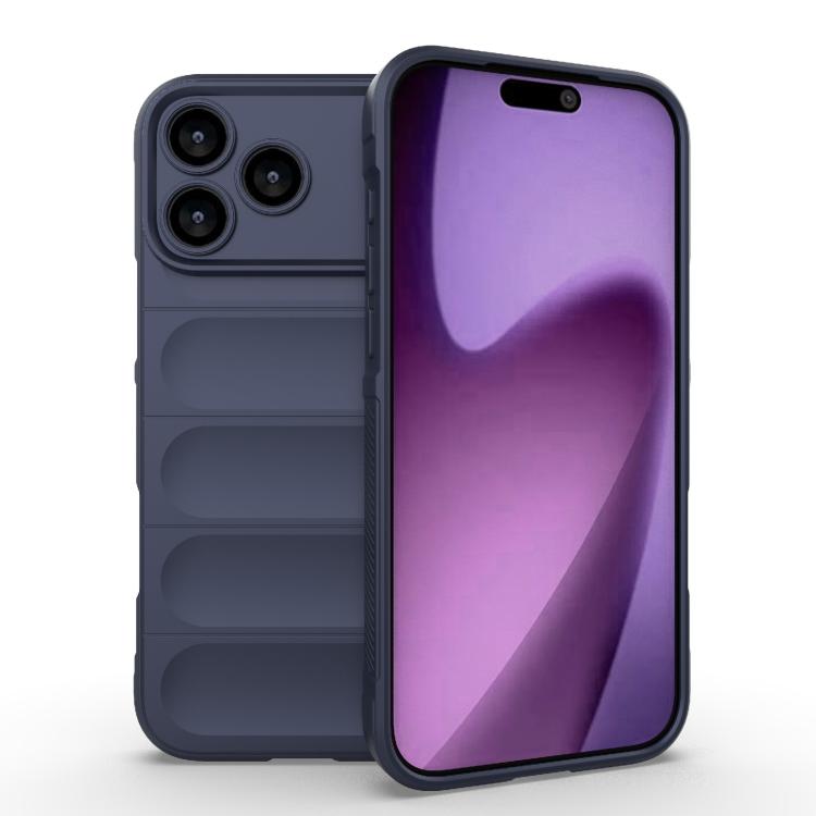 Magic Shield TPU + Flannel Phone Case, For iPhone 17 Pro Max, For iPhone 17 Pro