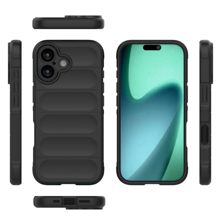 Magic Shield TPU + Flannel Phone Case, For iPhone 17, For iPhone 17 Air