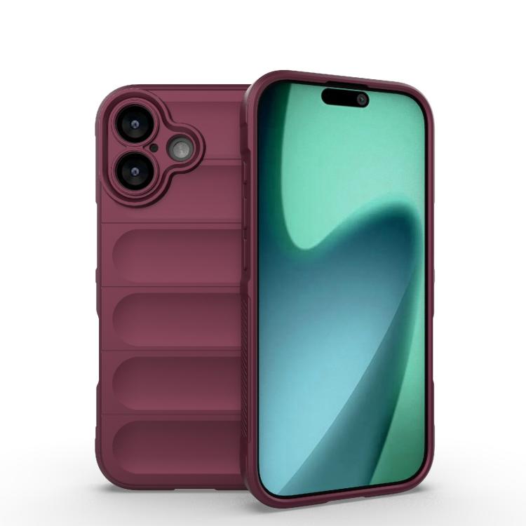 Magic Shield TPU + Flannel Phone Case, For iPhone 17, For iPhone 17 Air