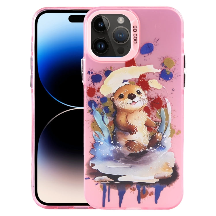 Animal Pattern PC Phone Case, For iPhone 15 Pro, For iPhone 15 Plus, For iPhone 14 Pro Max