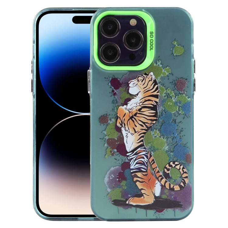 Animal Pattern PC Phone Case, For iPhone 15 Pro, For iPhone 15 Plus, For iPhone 14 Pro Max