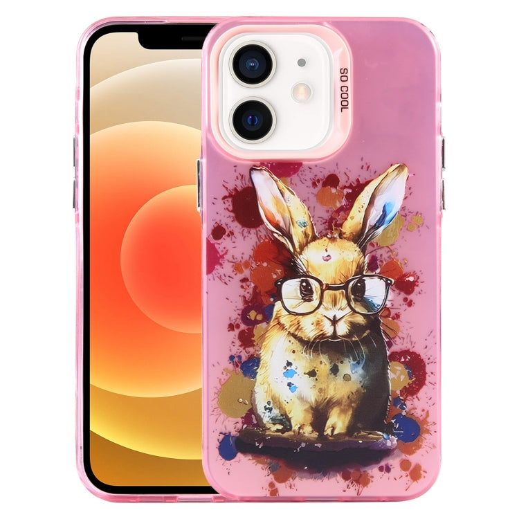 Animal Pattern PC Phone Case, For iPhone 13, For iPhone 12, For iPhone 12 Pro Max