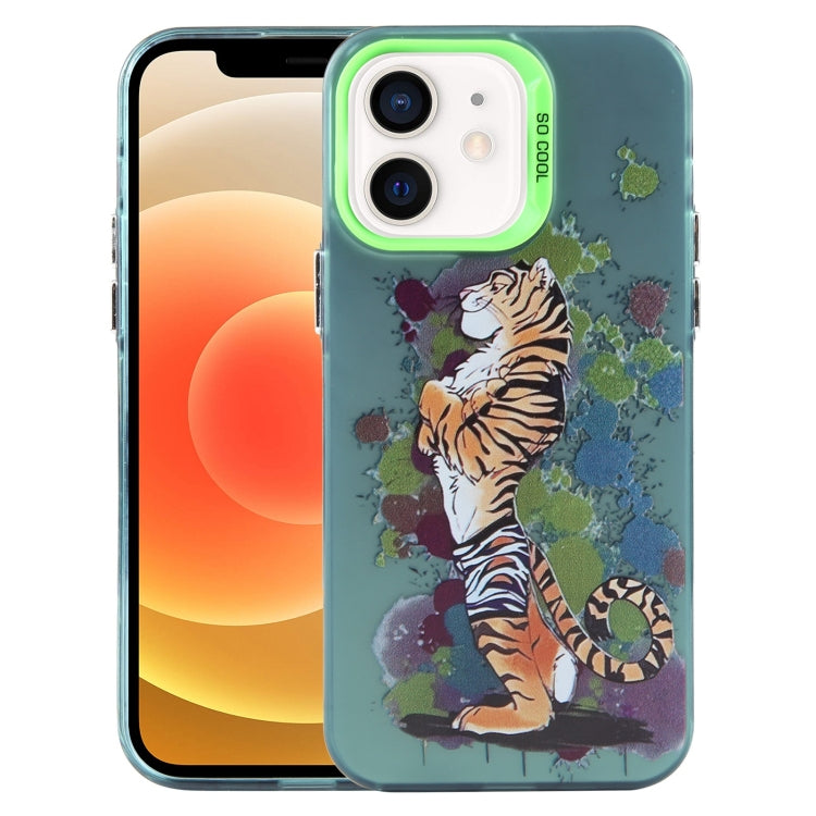 Animal Pattern PC Phone Case, For iPhone 13, For iPhone 12, For iPhone 12 Pro Max