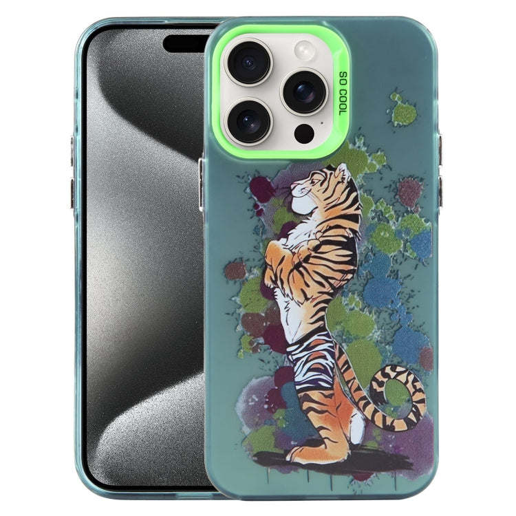 Animal Pattern PC Phone Case, For iPhone 15 Pro Max, For iPhone 14, For iPhone 15 Pro