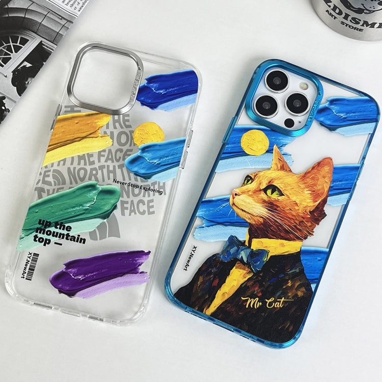 Oil Painting Pattern PC Phone Case, For iPhone 14, For iPhone 14 Pro, For iPhone 14 Pro Max, For iPhone 13 Pro Max, For iPhone 13 Pro, For iPhone 13, For iPhone 12, For iPhone 12 Pro Max, For iPhone 12 Pro, For iPhone 11