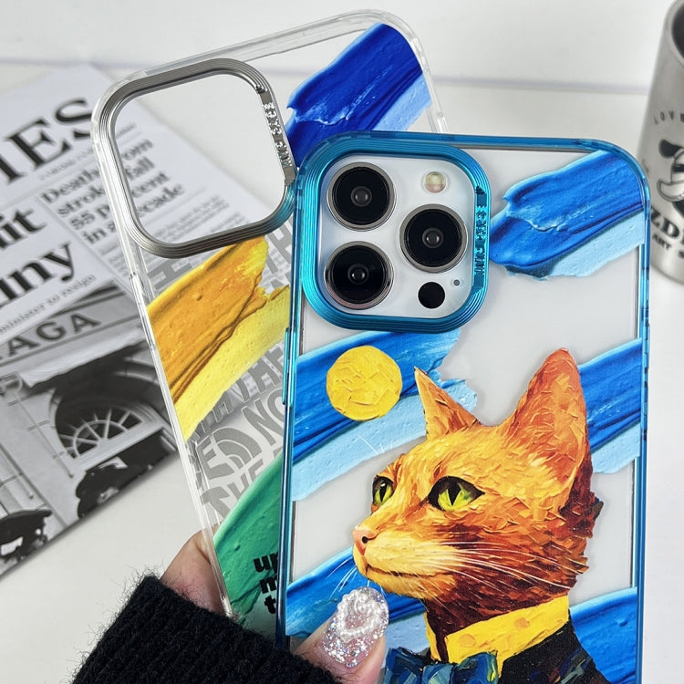 Oil Painting Pattern PC Phone Case, For iPhone 14, For iPhone 14 Pro, For iPhone 14 Pro Max, For iPhone 13 Pro Max, For iPhone 13 Pro, For iPhone 13, For iPhone 12, For iPhone 12 Pro Max, For iPhone 12 Pro, For iPhone 11