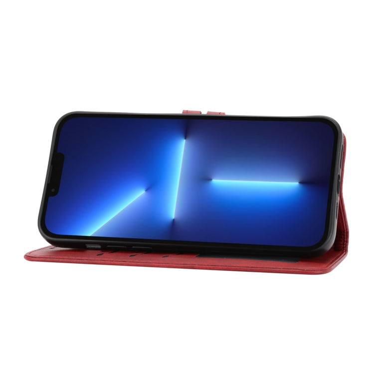 Embossed Happy Cat Pattern Flip Leather Phone Case, For iPhone 15 Pro Max, For iPhone 15 Pro, For iPhone 15 Plus, For iPhone 15