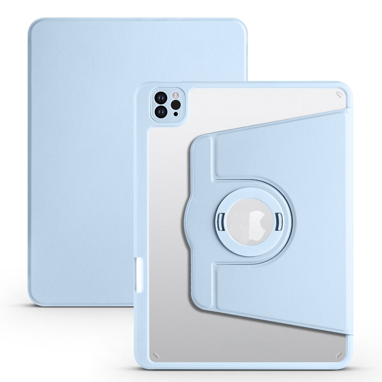 Acrylic 360 Rotation Detachable Leather Tablet Case, For iPad Pro 11 2025 / 2024, For iPad 10th Gen 10.9 2022, For iPad Pro 11 2022 / Air 10.9 2022
