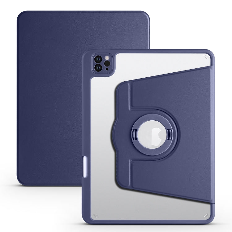 Acrylic 360 Rotation Detachable Leather Tablet Case, For iPad Pro 11 2025 / 2024, For iPad 10th Gen 10.9 2022, For iPad Pro 11 2022 / Air 10.9 2022
