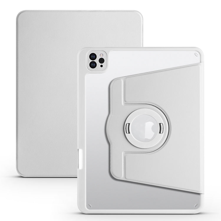 Étui en cuir amovible et rotatif à 360° pour tablette, compatible avec iPad Pro 11 (2024), iPad Pro 11 (2022) / Air 10.9 (2022), iPad Pro 10.2 (2021/2020/2019)