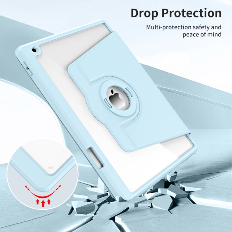 Acrylic 360 Rotation Detachable Leather Tablet Case, For iPad Pro 10.2 2021/2020/2019