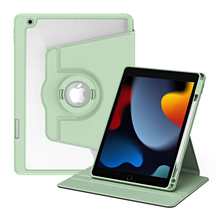 Acrylic 360 Rotation Detachable Leather Tablet Case, For iPad Pro 10.2 2021/2020/2019