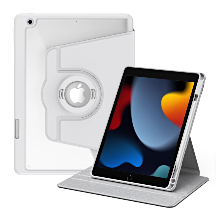 Acrylic 360 Rotation Detachable Leather Tablet Case, For iPad Pro 10.2 2021/2020/2019