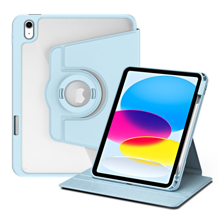 Acrylic 360 Rotation Detachable Leather Tablet Case, For iPad Pro 11 2025 / 2024, For iPad 10th Gen 10.9 2022, For iPad Pro 11 2022 / Air 10.9 2022