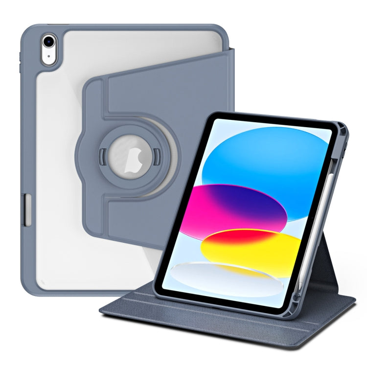 Acrylic 360 Rotation Detachable Leather Tablet Case, For iPad Pro 11 2025 / 2024, For iPad 10th Gen 10.9 2022, For iPad Pro 11 2022 / Air 10.9 2022