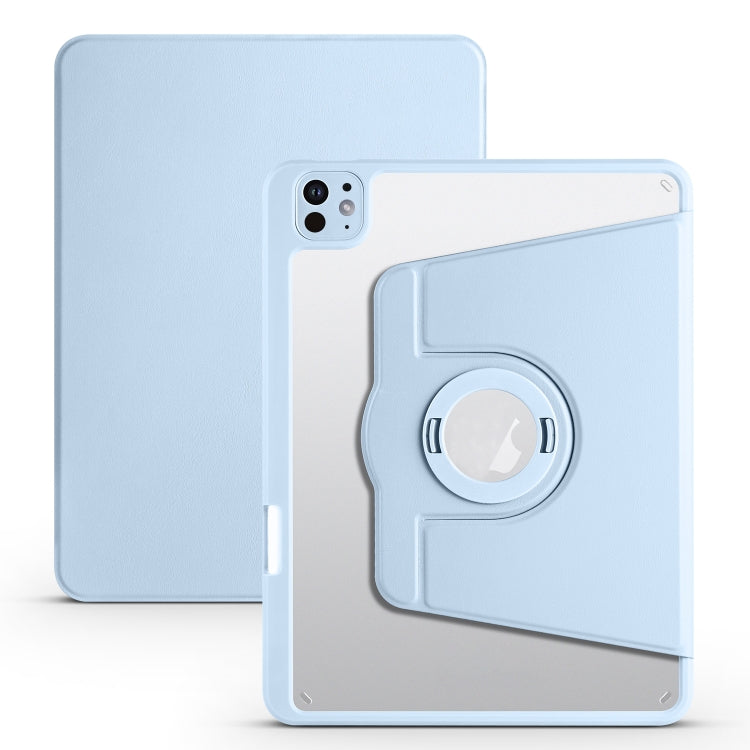 Étui en cuir amovible et rotatif à 360° pour tablette, compatible avec iPad Pro 11 (2024), iPad Pro 11 (2022) / Air 10.9 (2022), iPad Pro 10.2 (2021/2020/2019)