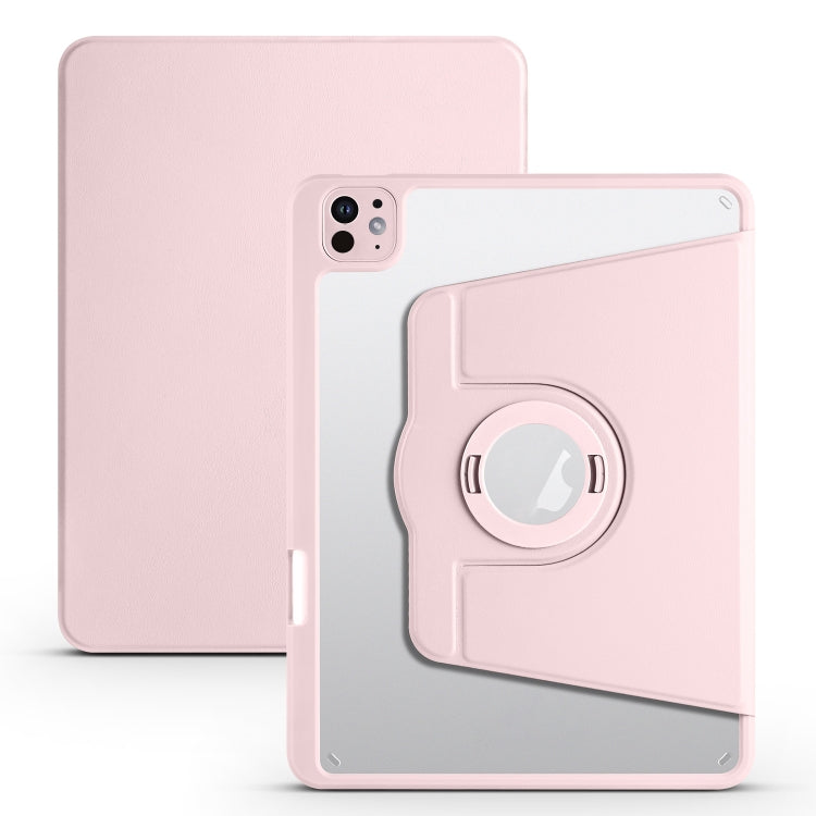 Acrylic 360 Rotation Detachable Leather Tablet Case, For iPad Pro 11 2025 / 2024, For iPad 10th Gen 10.9 2022, For iPad Pro 11 2022 / Air 10.9 2022