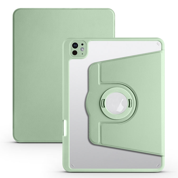 Acrylic 360 Rotation Detachable Leather Tablet Case, For iPad Pro 11 2025 / 2024, For iPad 10th Gen 10.9 2022, For iPad Pro 11 2022 / Air 10.9 2022