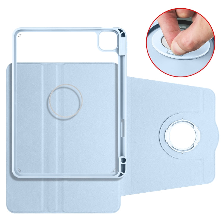 Étui en cuir amovible et rotatif à 360° pour tablette, compatible avec iPad Pro 11 (2024), iPad Pro 11 (2022) / Air 10.9 (2022), iPad Pro 10.2 (2021/2020/2019)