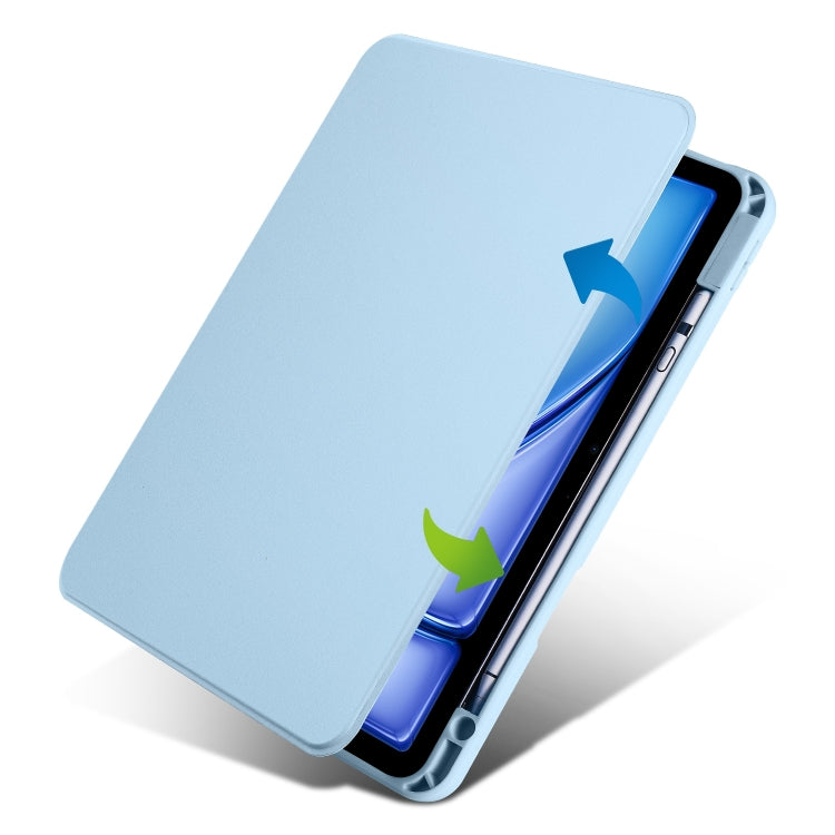 Acrylic 360 Rotation Detachable Leather Tablet Case, For iPad Air 13 2026 / 2025 / 2024, For iPad Air 11 2026 / 2025 / 2024, For iPad Pro 13 2025 / 2024