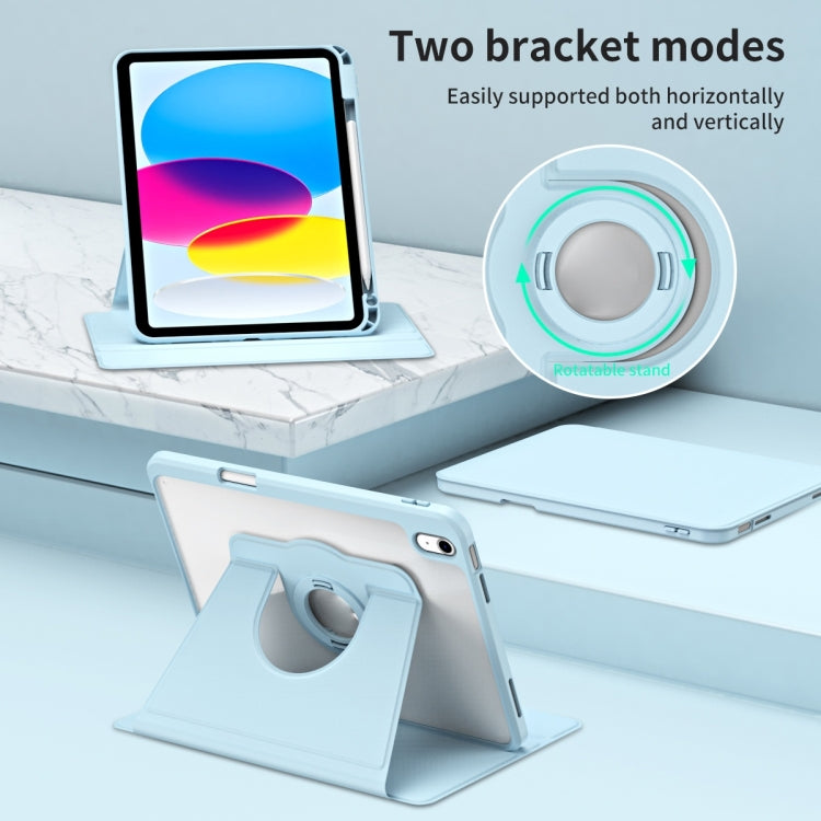 Acrylic 360 Rotation Detachable Leather Tablet Case, For iPad Air 13 2026 / 2025 / 2024, For iPad Air 11 2026 / 2025 / 2024, For iPad Pro 13 2025 / 2024