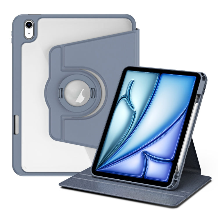 Acrylic 360 Rotation Detachable Leather Tablet Case, For iPad 10th Gen 10.9 2022, For iPad Air 11 2025 / 2024, For iPad Air 13 2025 / 2024