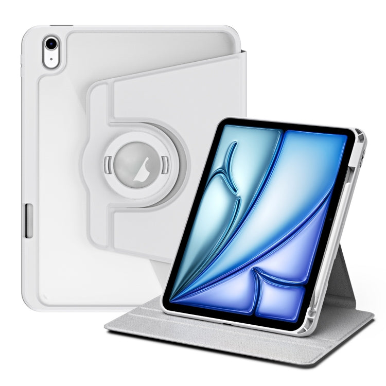 Acrylic 360 Rotation Detachable Leather Tablet Case, For iPad 10th Gen 10.9 2022, For iPad Air 11 2025 / 2024, For iPad Air 13 2025 / 2024